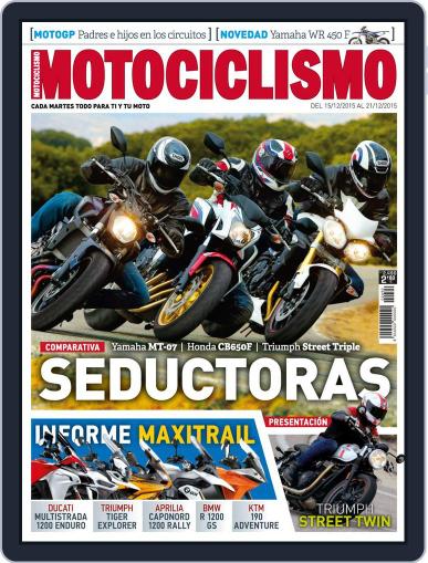 Motociclismo Spain December 15th, 2015 Digital Back Issue Cover