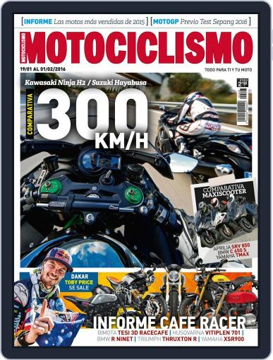 Motociclismo Spain January 19th, 2016 Digital Back Issue Cover