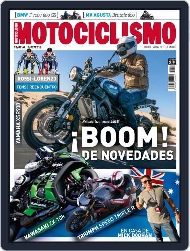 Motociclismo Spain February 2nd, 2016 Digital Back Issue Cover