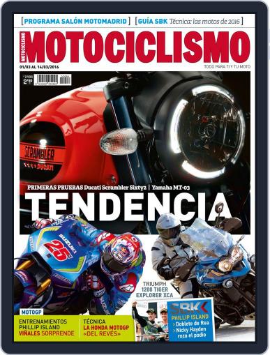 Motociclismo Spain February 29th, 2016 Digital Back Issue Cover