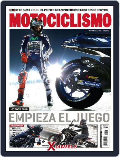 Motociclismo Spain March 28th, 2016 Digital Back Issue Cover