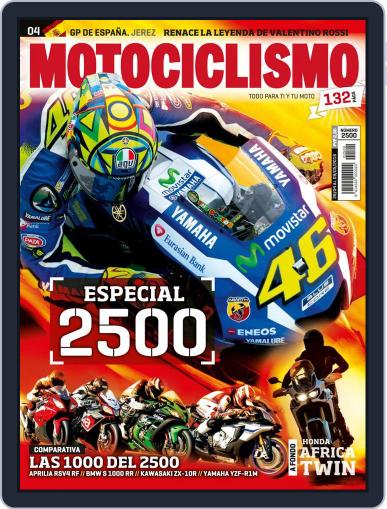 Motociclismo Spain April 25th, 2016 Digital Back Issue Cover