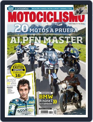 Motociclismo Spain August 1st, 2016 Digital Back Issue Cover