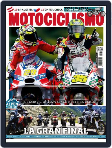 Motociclismo Spain August 22nd, 2016 Digital Back Issue Cover