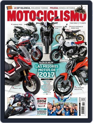 Motociclismo Spain November 15th, 2016 Digital Back Issue Cover