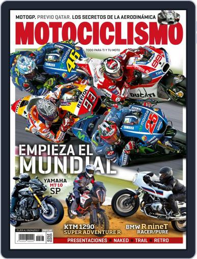 Motociclismo Spain March 22nd, 2017 Digital Back Issue Cover