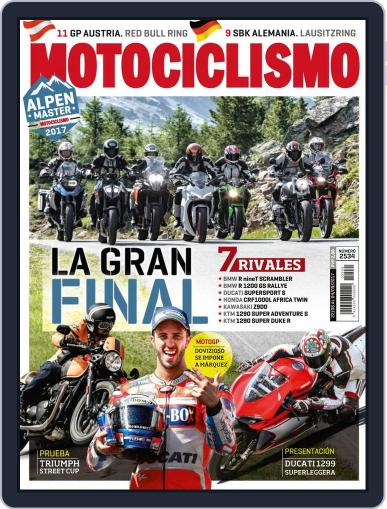 Motociclismo Spain August 22nd, 2017 Digital Back Issue Cover