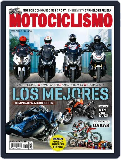 Motociclismo Spain January 16th, 2018 Digital Back Issue Cover