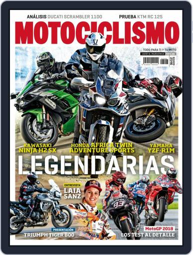 Motociclismo Spain February 13th, 2018 Digital Back Issue Cover