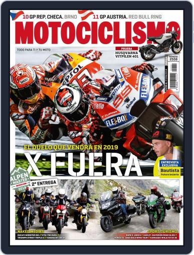 Motociclismo Spain August 14th, 2018 Digital Back Issue Cover