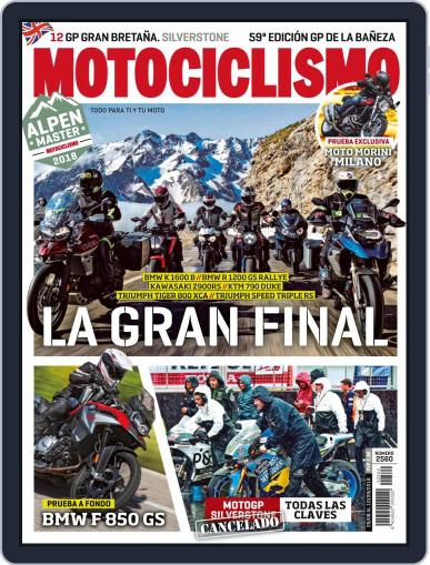Motociclismo Spain August 28th, 2018 Digital Back Issue Cover