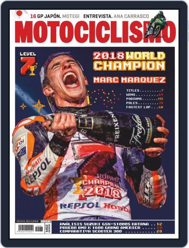 Motociclismo Spain October 23rd, 2018 Digital Back Issue Cover