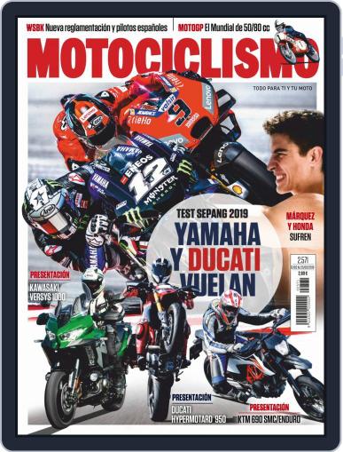 Motociclismo Spain February 12th, 2019 Digital Back Issue Cover