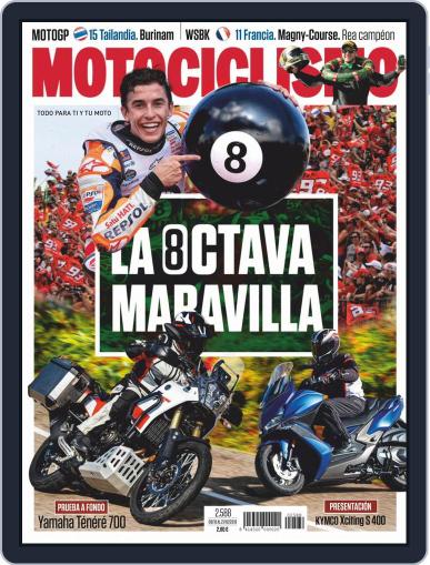 Motociclismo Spain October 8th, 2019 Digital Back Issue Cover