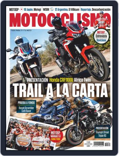 Motociclismo Spain October 22nd, 2019 Digital Back Issue Cover