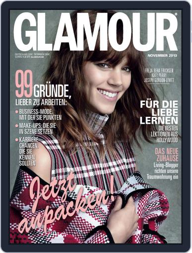 Glamour Magazin Deutschland October 13th, 2013 Digital Back Issue Cover
