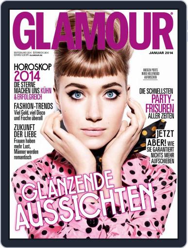 Glamour Magazin Deutschland December 10th, 2013 Digital Back Issue Cover