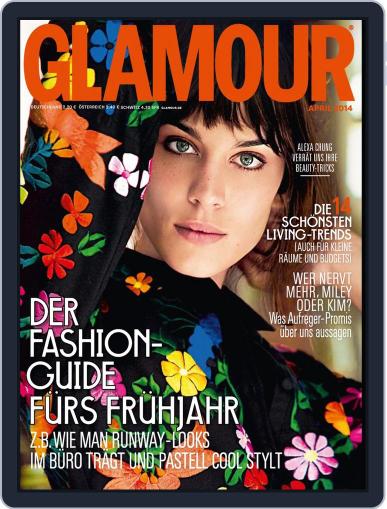 Glamour Magazin Deutschland March 12th, 2014 Digital Back Issue Cover