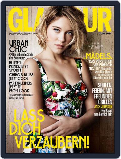 Glamour Magazin Deutschland May 14th, 2014 Digital Back Issue Cover