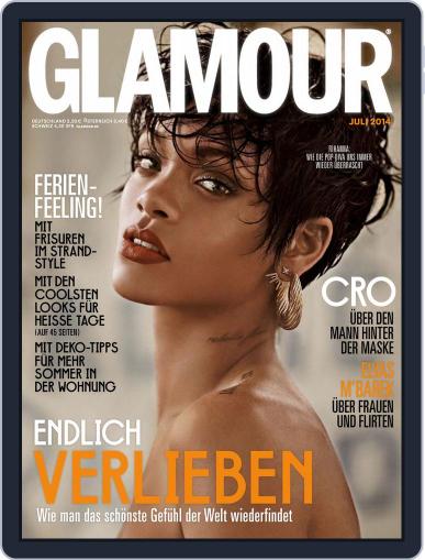 Glamour Magazin Deutschland June 18th, 2014 Digital Back Issue Cover