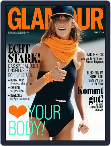 Glamour Magazin Deutschland April 13th, 2015 Digital Back Issue Cover