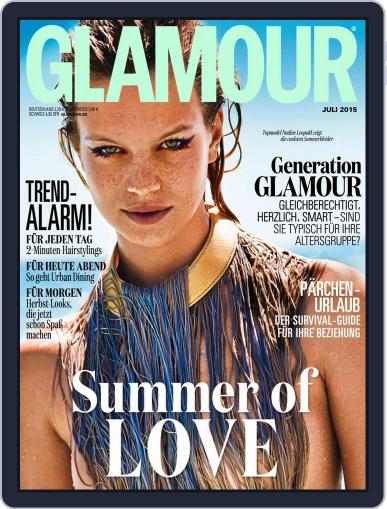 Glamour Magazin Deutschland June 8th, 2015 Digital Back Issue Cover