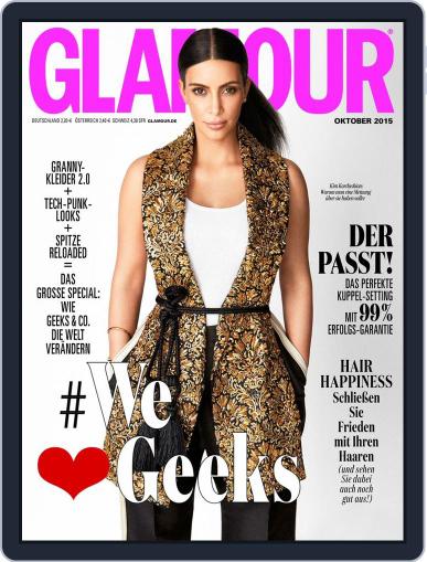 Glamour Magazin Deutschland October 1st, 2015 Digital Back Issue Cover