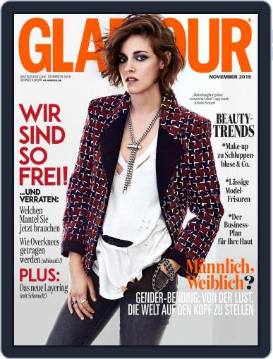 Glamour Magazin Deutschland November 1st, 2015 Digital Back Issue Cover