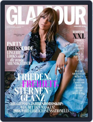 Glamour Magazin Deutschland January 1st, 2016 Digital Back Issue Cover