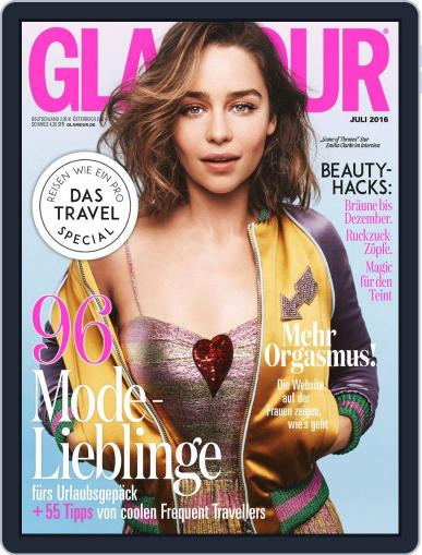 Glamour Magazin Deutschland July 1st, 2016 Digital Back Issue Cover