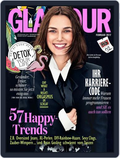 Glamour Magazin Deutschland February 1st, 2017 Digital Back Issue Cover