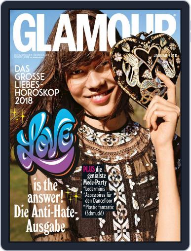 Glamour Magazin Deutschland January 1st, 2018 Digital Back Issue Cover