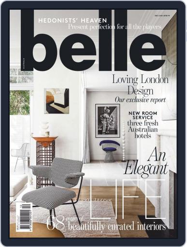 Belle December 1st, 2018 Digital Back Issue Cover