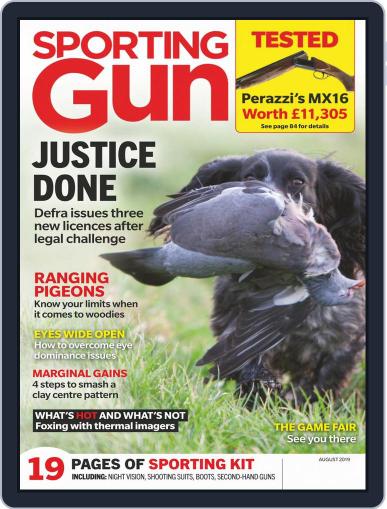 Sporting Gun August 1st, 2019 Digital Back Issue Cover