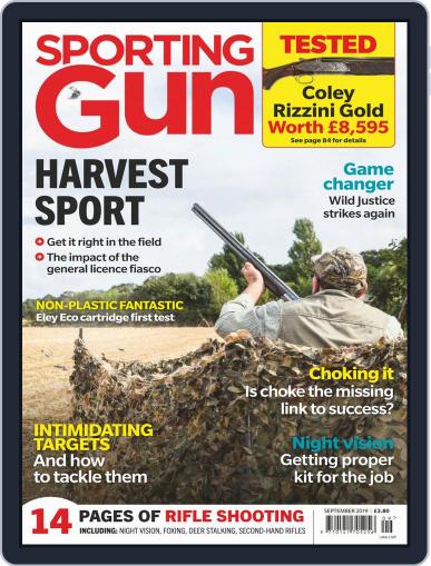 Sporting Gun September 1st, 2019 Digital Back Issue Cover