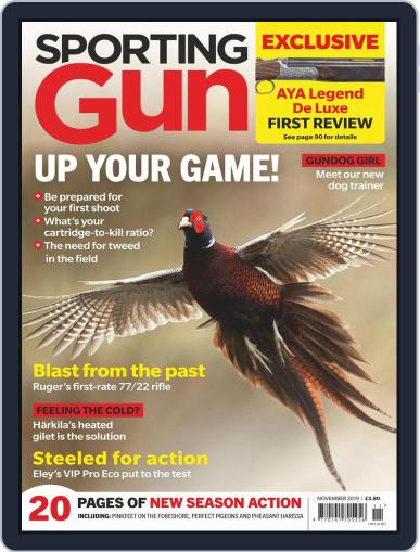 Sporting Gun November 1st, 2019 Digital Back Issue Cover