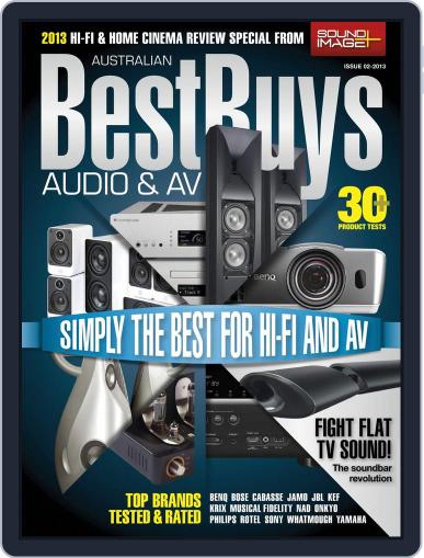 Best Buys – Audio & AV July 25th, 2013 Digital Back Issue Cover