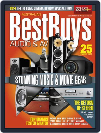 Best Buys – Audio & AV January 9th, 2014 Digital Back Issue Cover