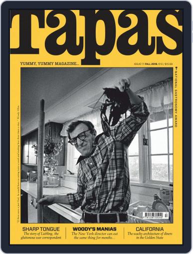 TAPAS - English Version November 1st, 2018 Digital Back Issue Cover
