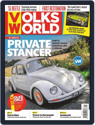 VolksWorld April 1st, 2019 Digital Back Issue Cover