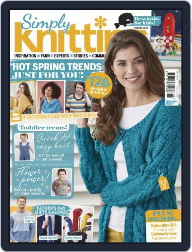 Simply Knitting June 1st, 2019 Digital Back Issue Cover