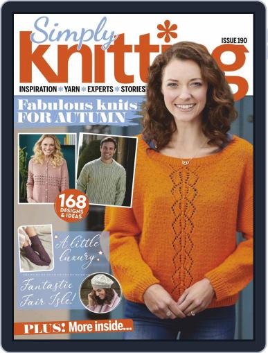 Simply Knitting November 1st, 2019 Digital Back Issue Cover