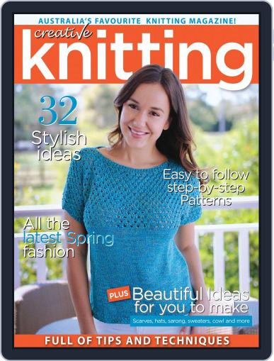 Creative Knitting September 1st, 2016 Digital Back Issue Cover
