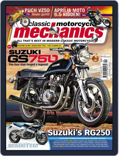 Classic Motorcycle Mechanics September 1st, 2019 Digital Back Issue Cover