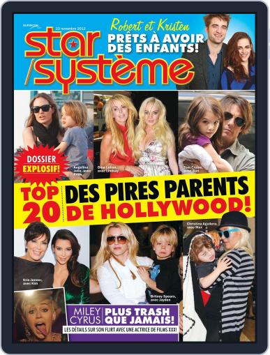 Star Système November 15th, 2012 Digital Back Issue Cover