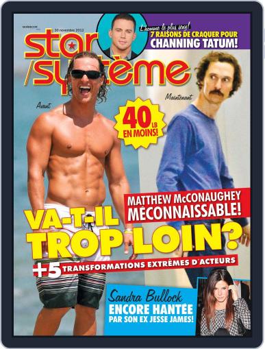 Star Système November 26th, 2012 Digital Back Issue Cover