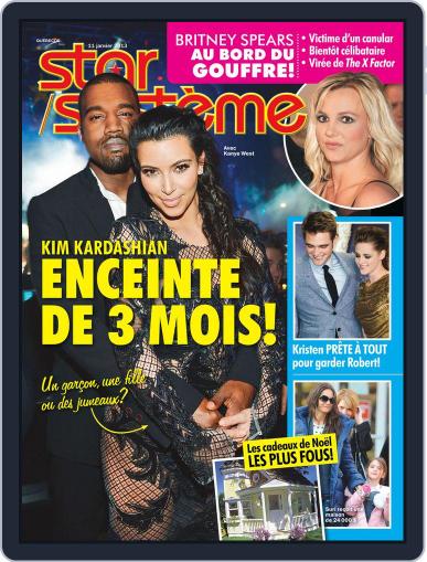 Star Système January 4th, 2013 Digital Back Issue Cover