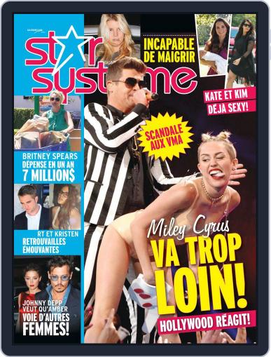 Star Système August 29th, 2013 Digital Back Issue Cover