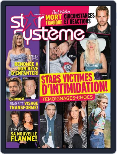 Star Système December 6th, 2013 Digital Back Issue Cover