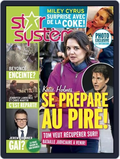 Star Système January 15th, 2015 Digital Back Issue Cover